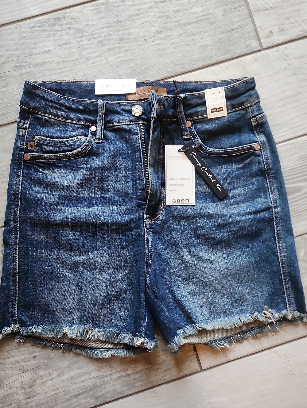 Judy Blue High Waist Tummy Control Shorts- Medium